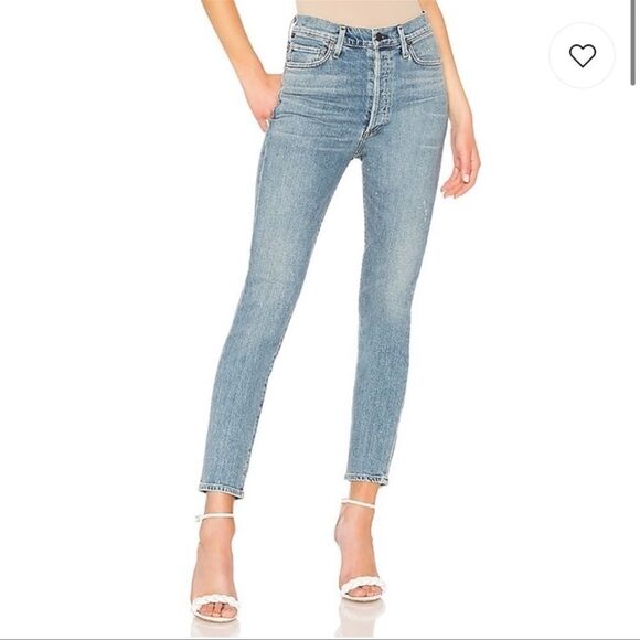 Citizens Of Humanity Olivia High Rise Slim Ankle Jeans 26 - Picture 1 of 9
